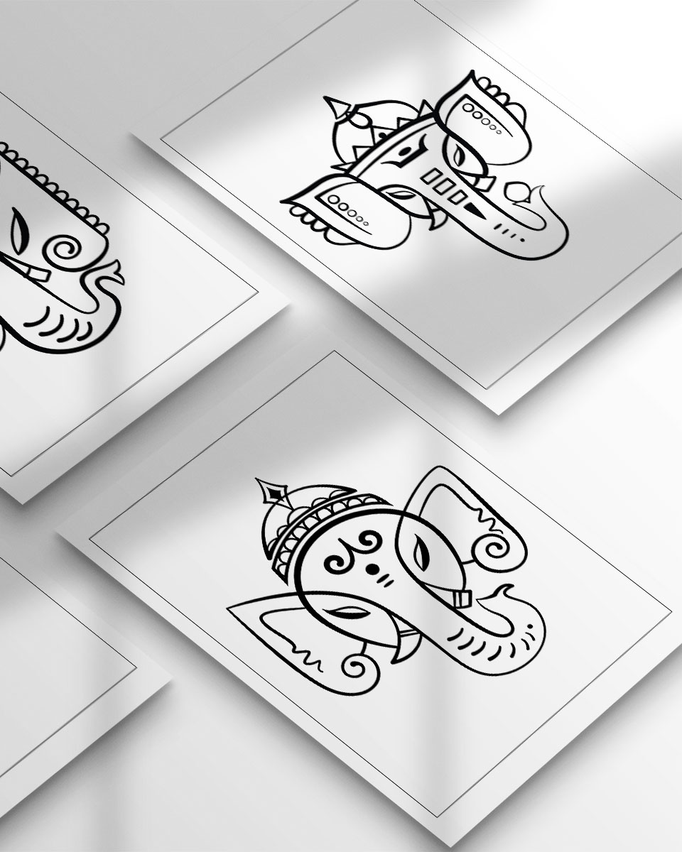 3 Free Printable Colouring Pages of Lord&nbsp;Ganesha