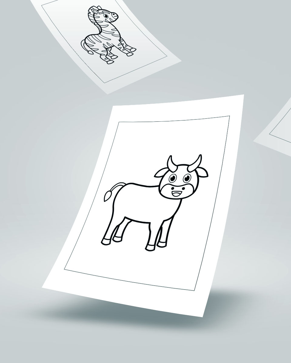 Free 3 Cartoon Colouring Pages For&nbsp;Kids
