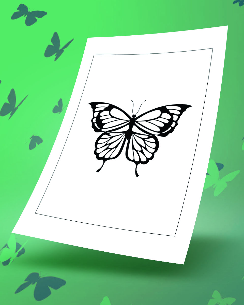 Cute Butterflies – Free 3 Colouring&nbsp;Pages