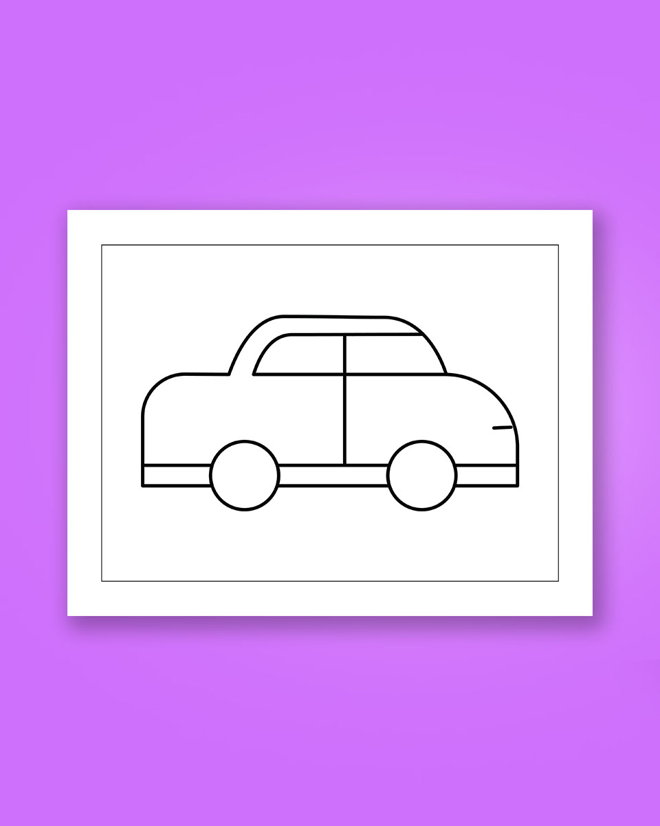 Free 3 Vehicle Colouring Pages For&nbsp;Kids