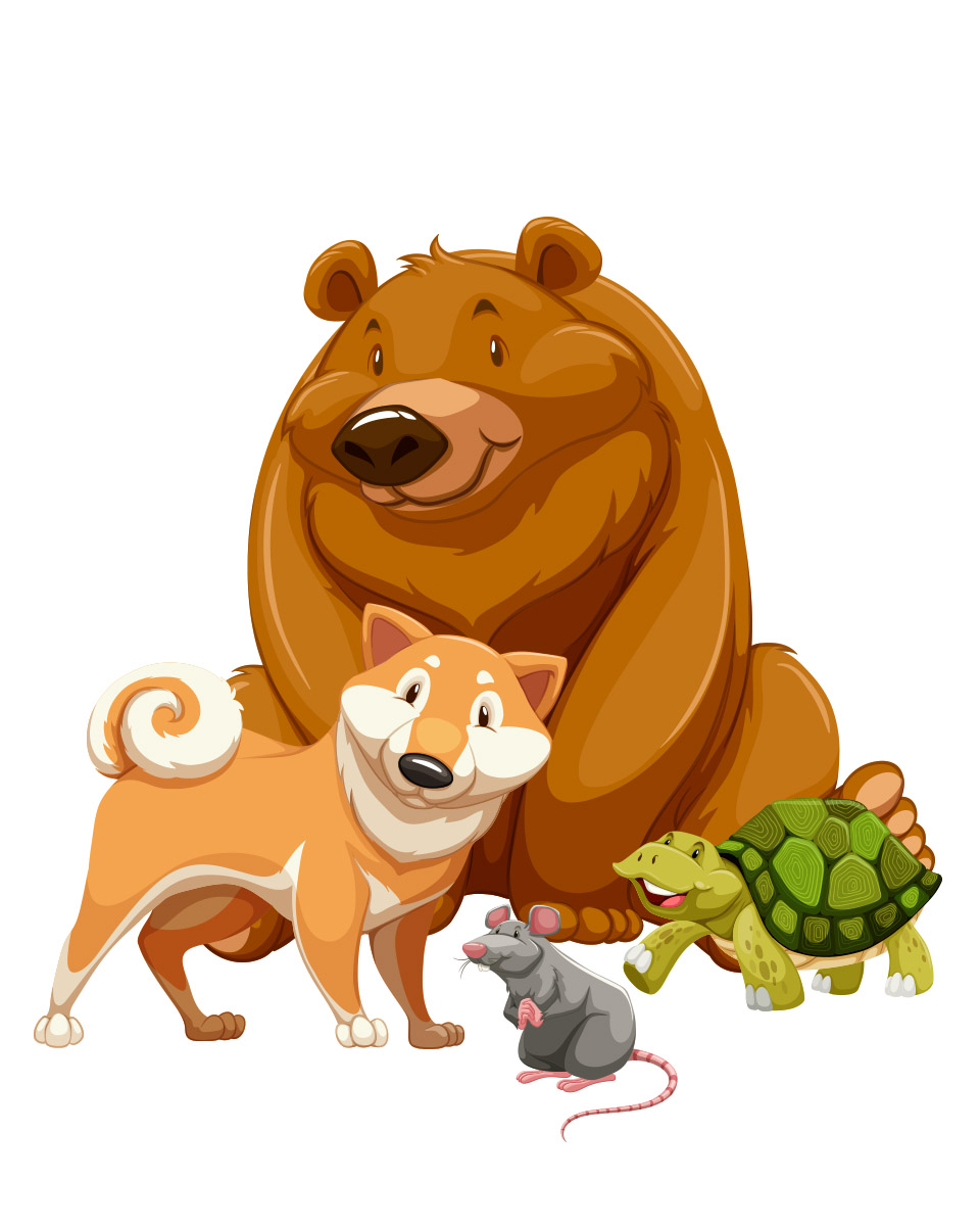 Learning Animals (Free Common and Advanced Animal Charts) – in English, Hindi, Marathi, Gujarati, Bengali, Tamil, Malayalam, and Kannada